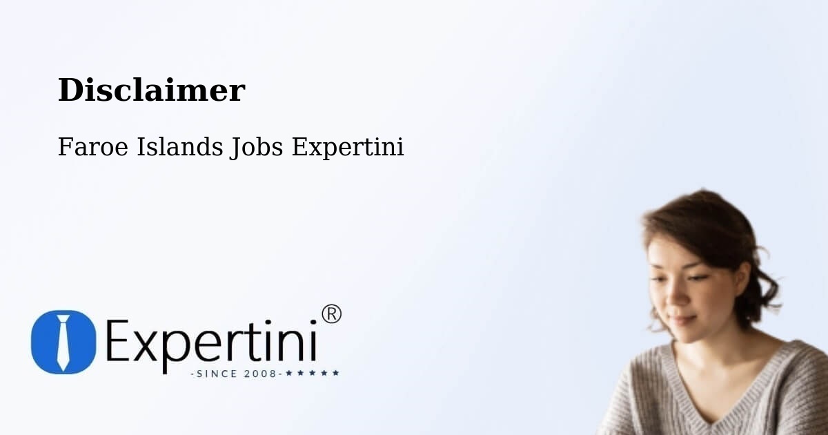 Disclaimer – Múli - Faroe Islands Jobs Expertini